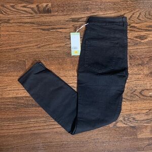 H&M Jet Black Skinny Women's Jeans